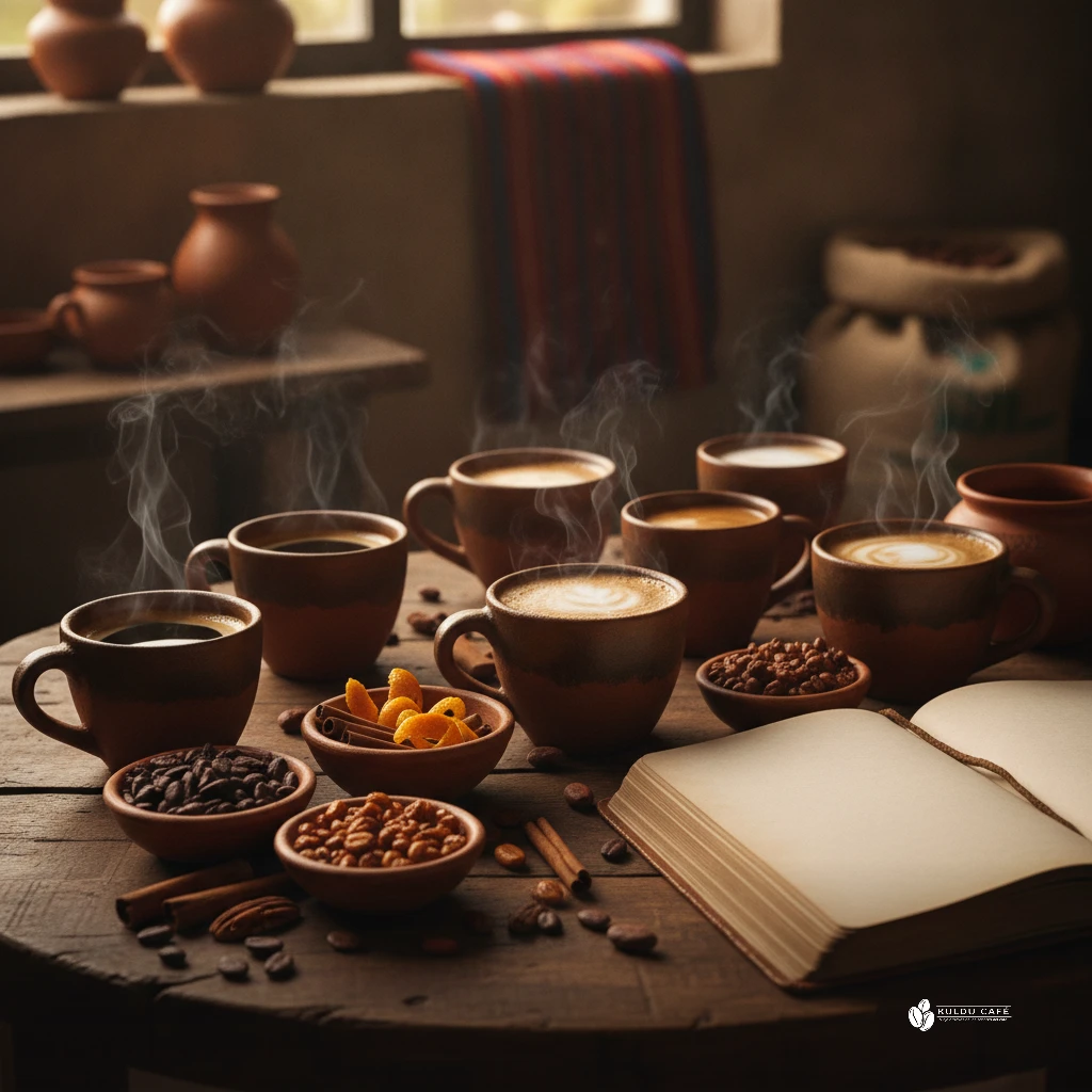 Perfiles de sabor del café de Oaxaca