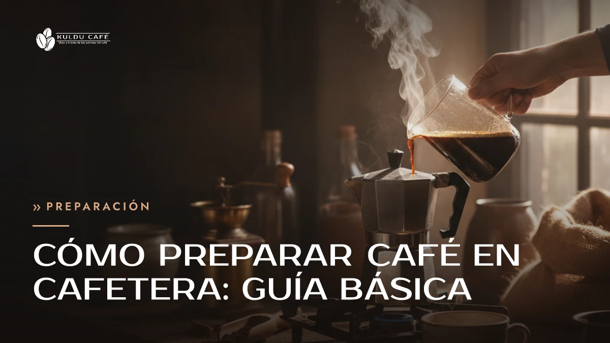 Cómo preparar café en cafetera: guía básica